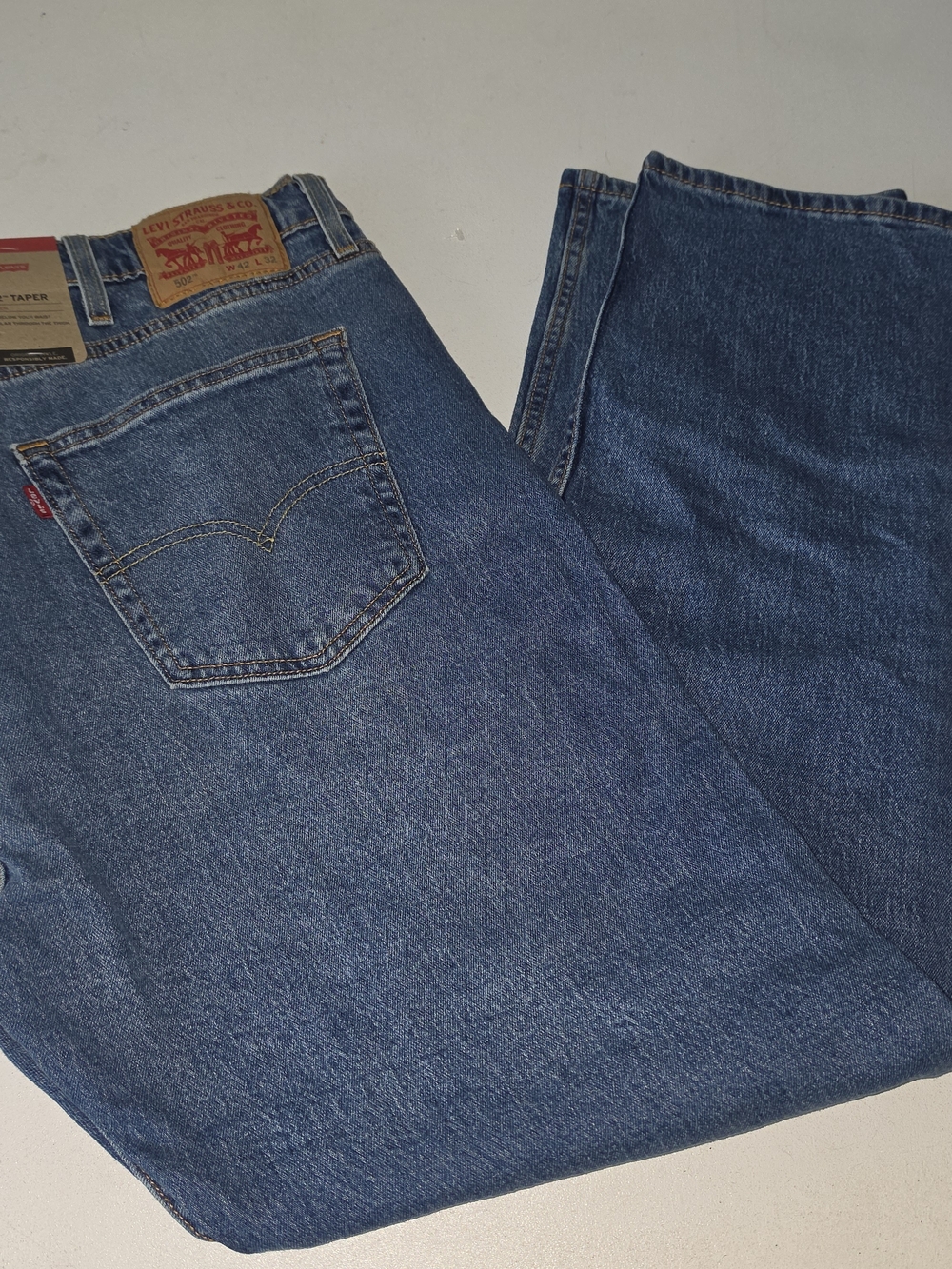 Levi's Men's Dark Blue Straight Jeans